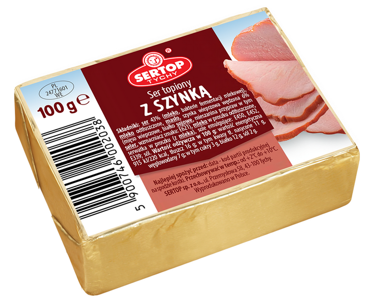 SERTOP serek top.Szynka100g/10