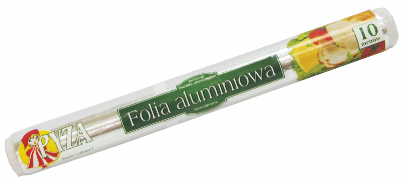 PYZA Folia aluminiowa 10m