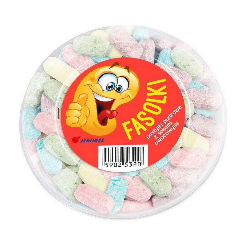 Jedność Pastylki Pudrowe Fasolki 120g/5/