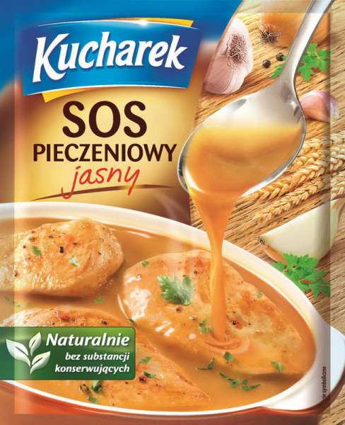 Kucharek Sos do pieczeni jasny 28g /30