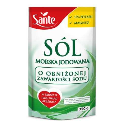 Sante sól niskosodowa magnez potas350g/8