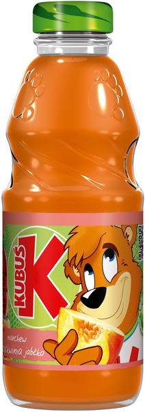 Kubuś 0,3l march/jabł/brzosk szkło /20/