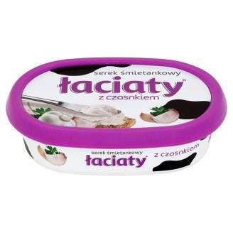 Mlekpol Serek Łaciaty czosnek 135g/12/