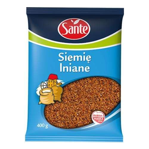 Sante siemię lniane 400g/10