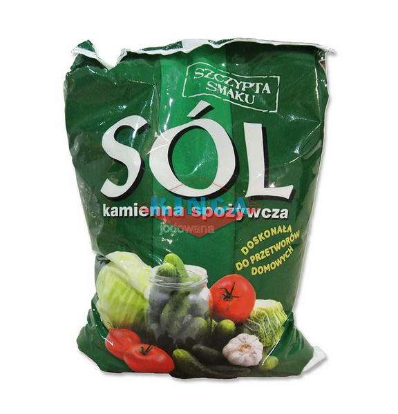 Sól spoż.kamienna 1kg/10/