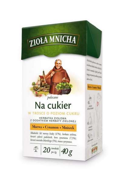 Herbapol zioła mnicha cukier 20t /12