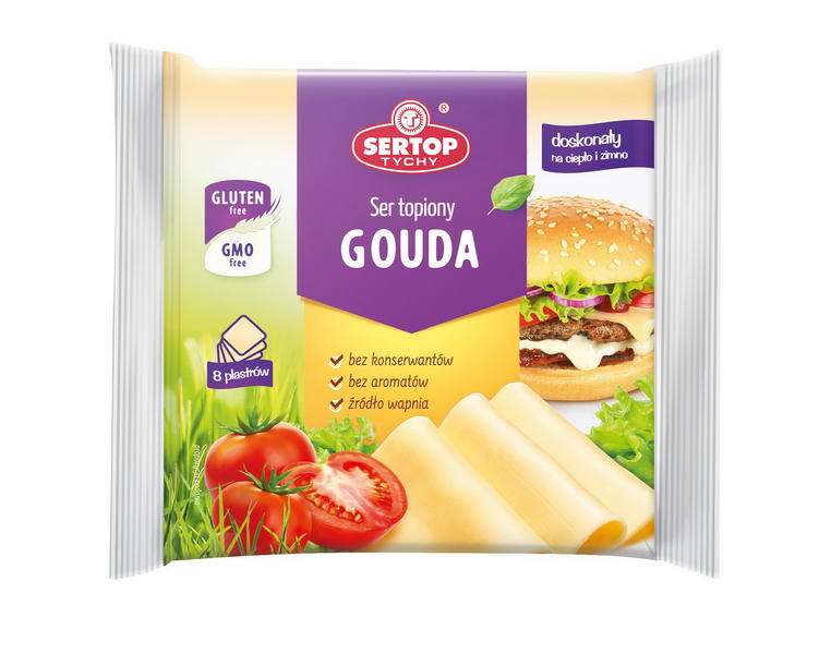 SERTOP plastry Gouda130g/10