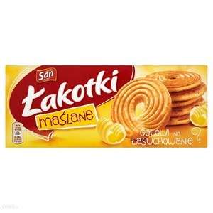 San Łakotki maślane 168g /12/