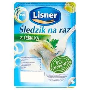 LISNER Śledzik na raz cebulka 100g
