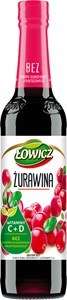 Łowicz syrop żurawina 400ml/6