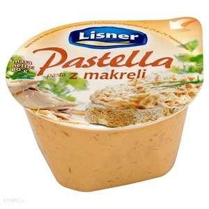 LISNER Pastella z makreli/warzyw 80g /6