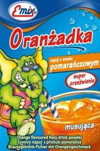 Emix Napój musujący pomarańczowy16g/40