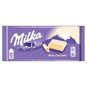 Milka Czekolada 90g white/24