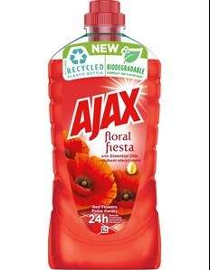 Ajax płyn czerwony flowers 1l /12