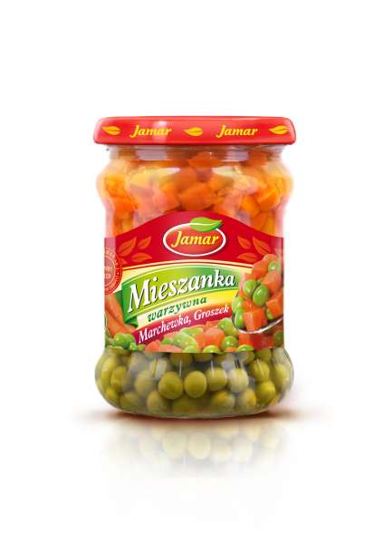 JAMAR groszek+marchew 470g /8