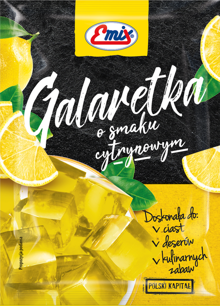 Emix Galaretka cytrynowa 75g /27