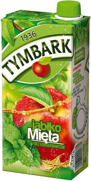 Tymbark 1l jabłko-mięta /12/