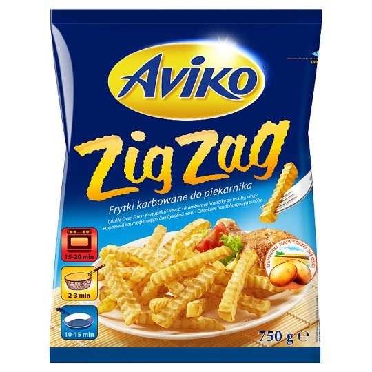 AVIKO Frytka karb. Zig Zag 750g /12/