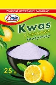 Emix Kwasek cytrynowy 25g/25