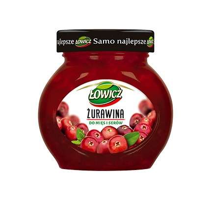 Łowicz Żurawina do mięs i serów 230g/6