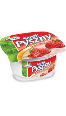 Mlekpol Serek Pyszny truskawka140g/12