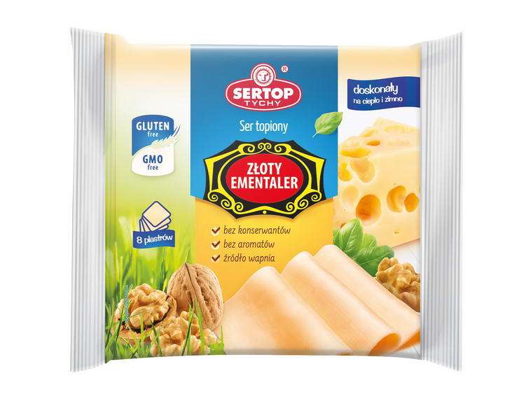 SERTOP plastry Złoty Ementaler 130g/10
