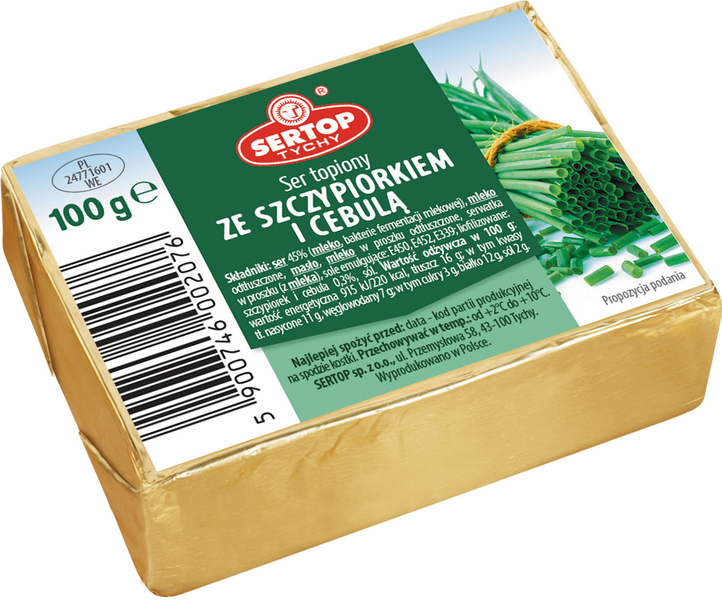 SERTOP topiony Szczypiorek/Cebula100g/10
